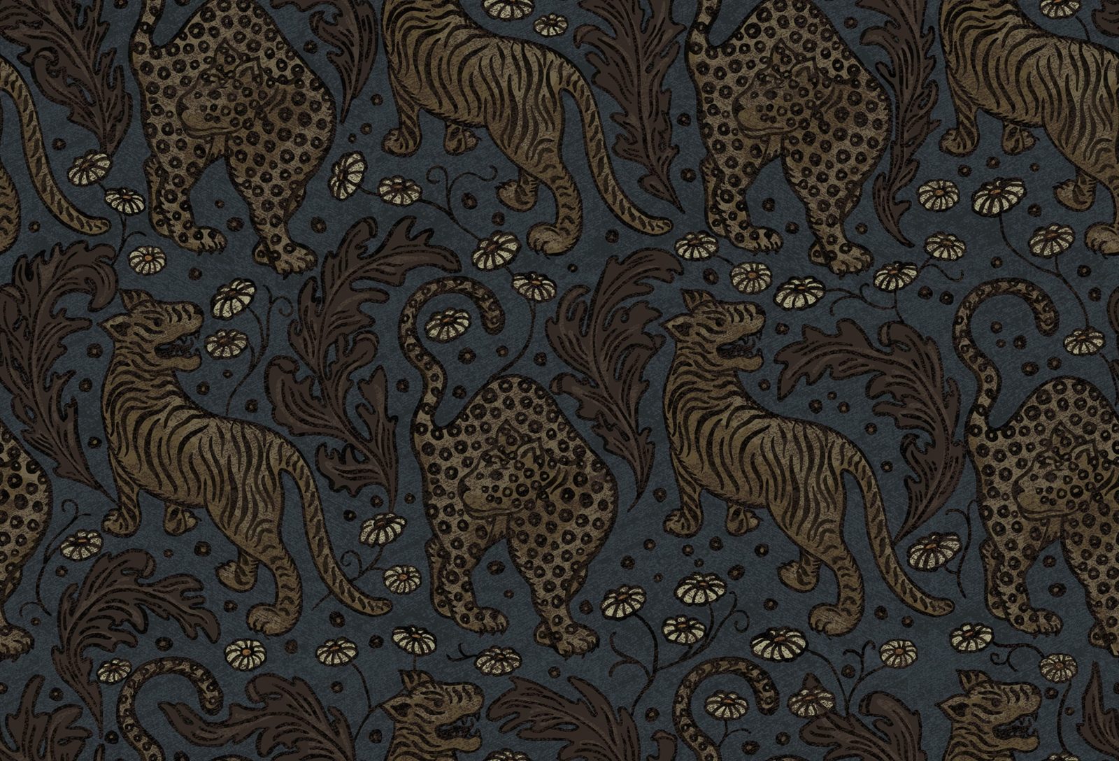 Year Of The Tiger, Midnight, Rebel Walls, 5 mp / rola