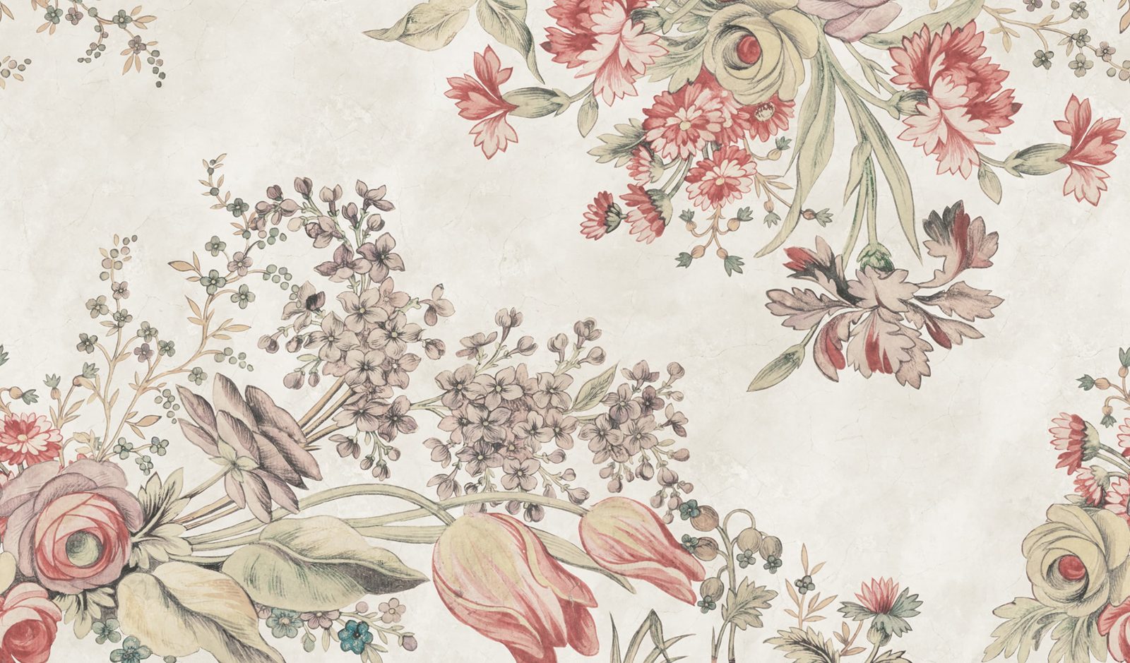 Bold Floral, Pink, Rebel Walls