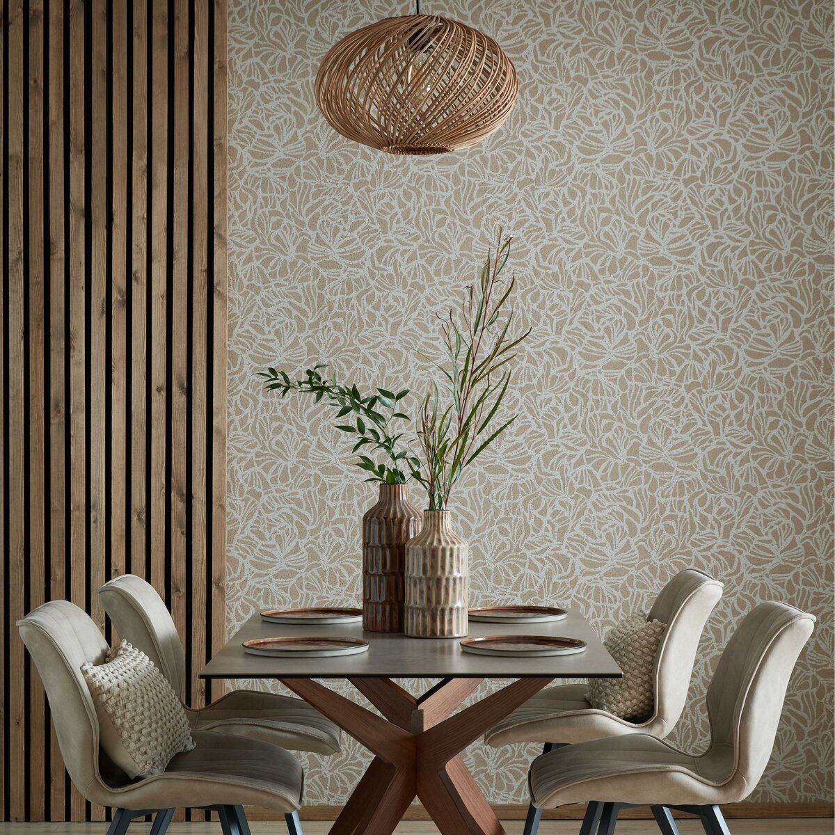Purity, Cork Luxury Patterned (pluta naturala), 1838 Wallcoverings, 5.3mp / rola 2