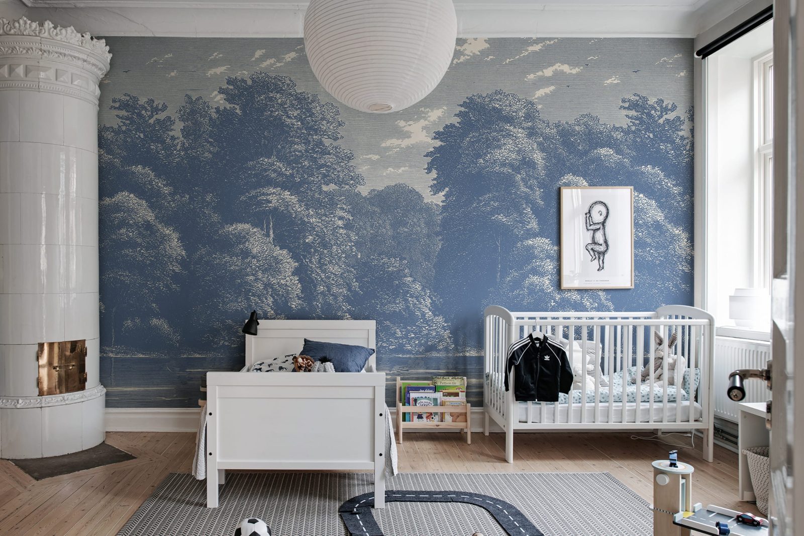 Spring Season, Blue, Rebel Walls 2