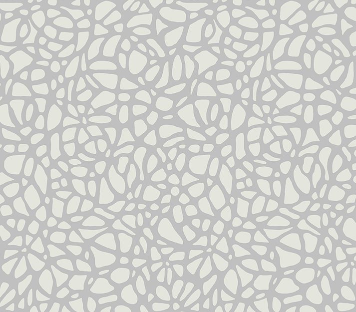Pebble, Mist Silver Luxury Patterned, 1838 Wallcoverings, 5.3mp / rola