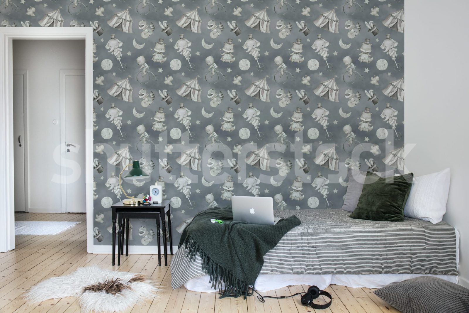 Circus Dream, Gray, Rebel Walls 3