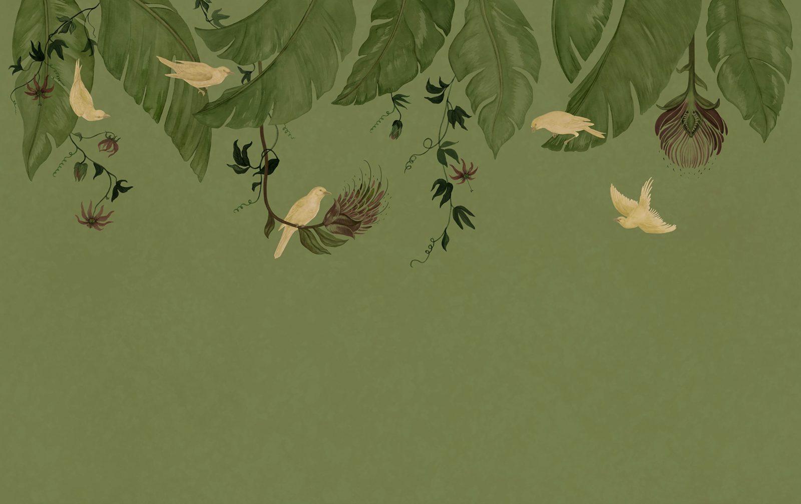Birds in the Trees, Green, Rebel Walls
