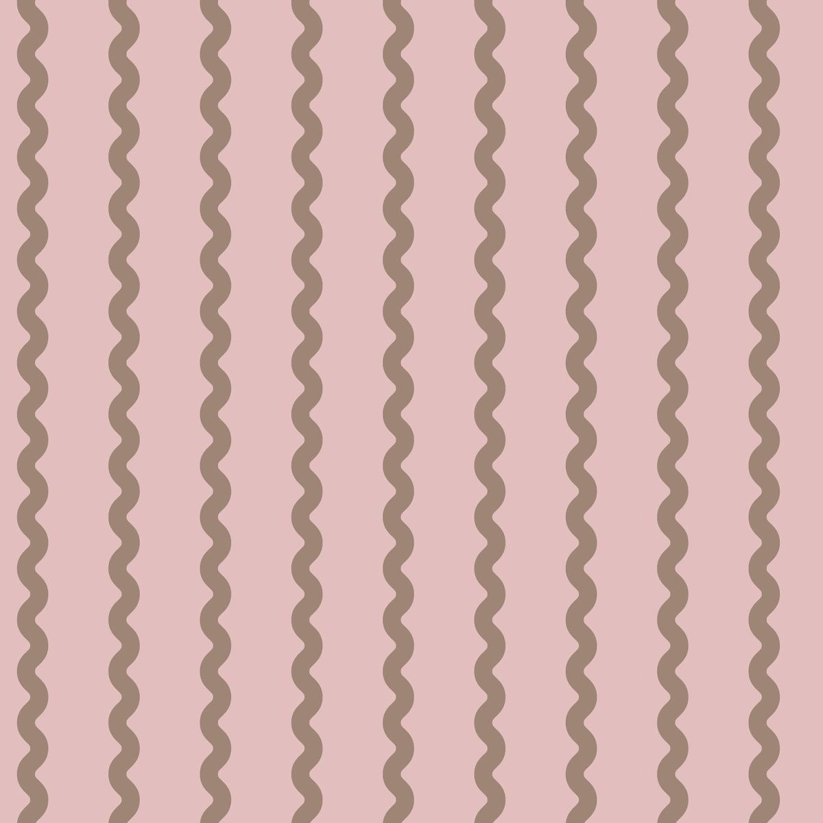 Wobbly Stripe, Soft Pink, Rebel Walls