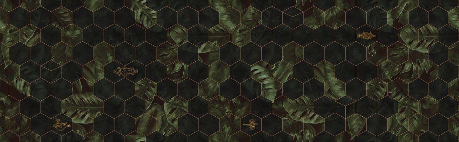 Hexagon Leaves, Rebel Walls