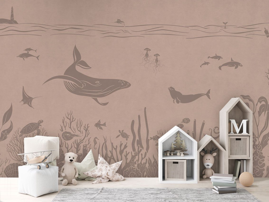Monochrome Sea - Pink Vintage, Kikki Belle 3