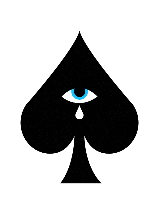 Ace of Spades, Black, Rebel Walls