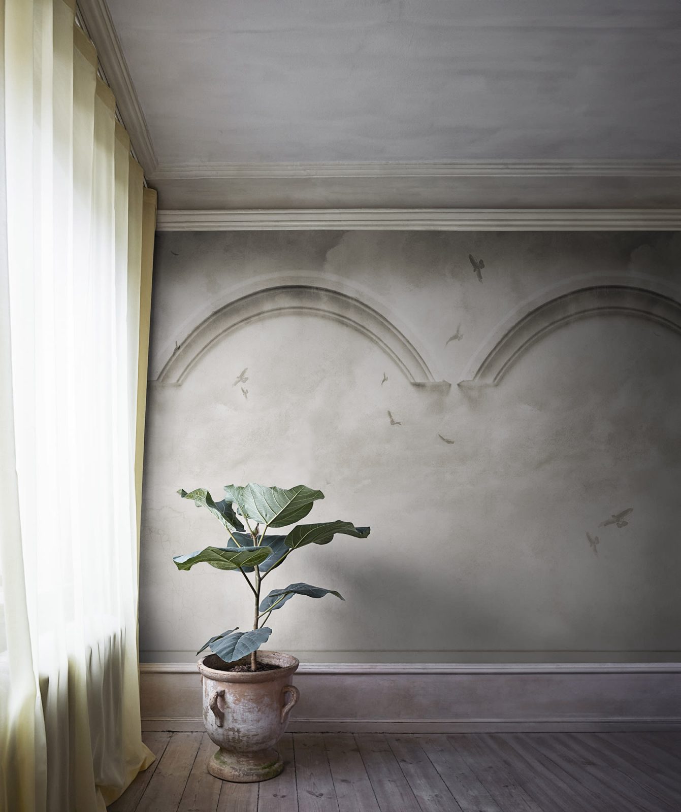 Heavenly Arches, Gray, Rebel Walls 2