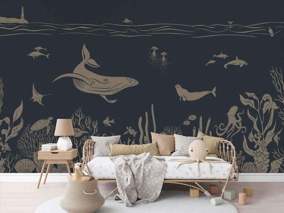 Monochrome Sea - Blue Vintage, Kikki Belle 3