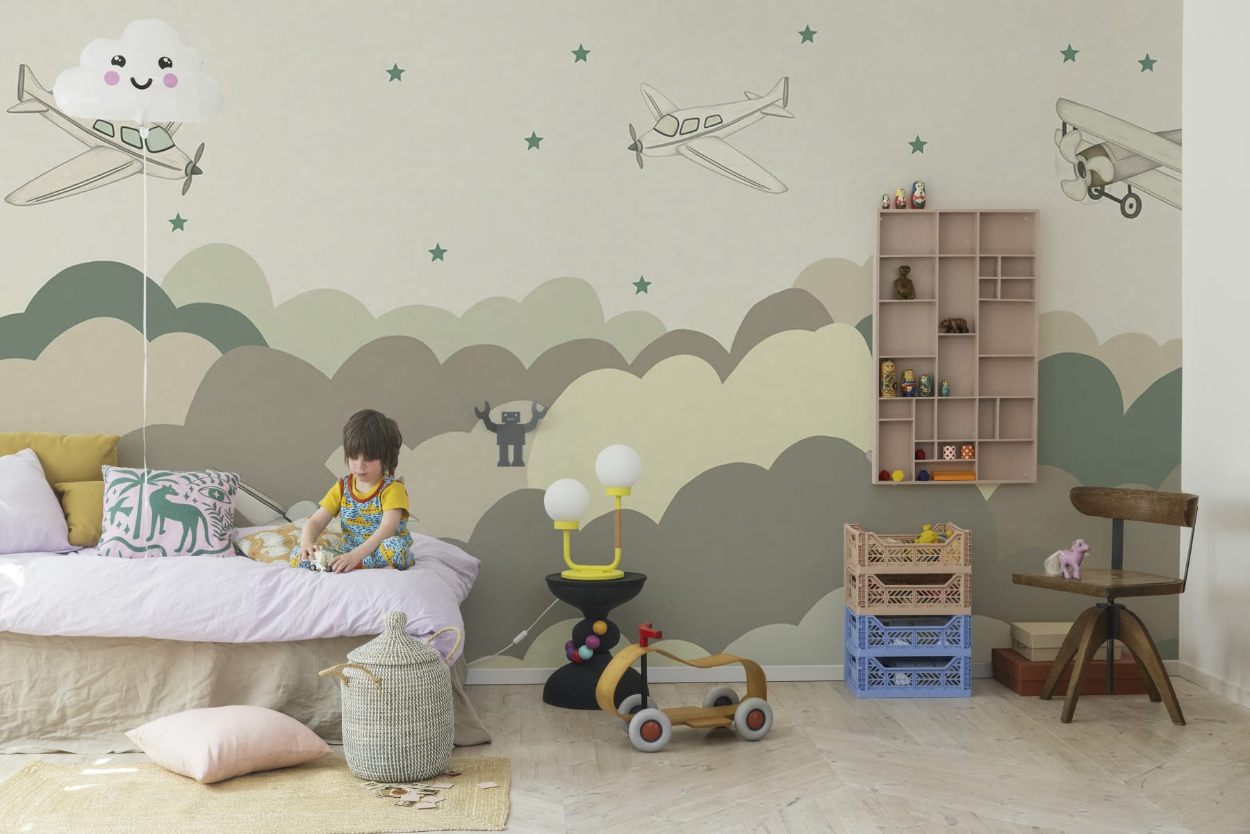 Fly Away, Beige, Rebel Walls 2