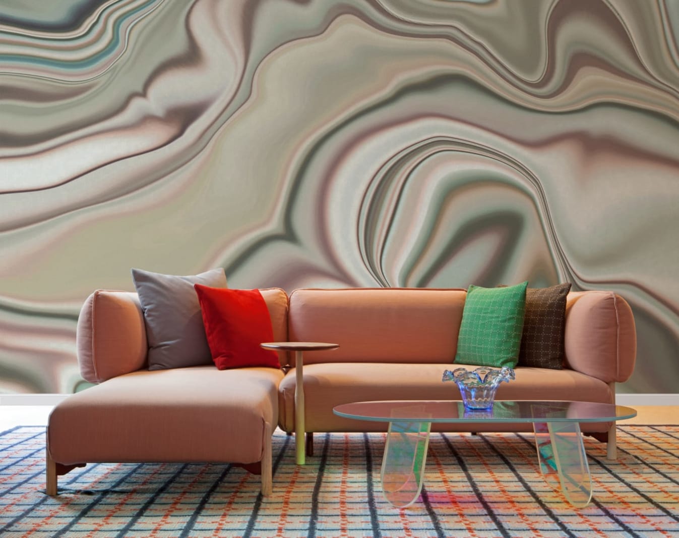 Tres Tintas & Rebel Walls, Marble Mural 2