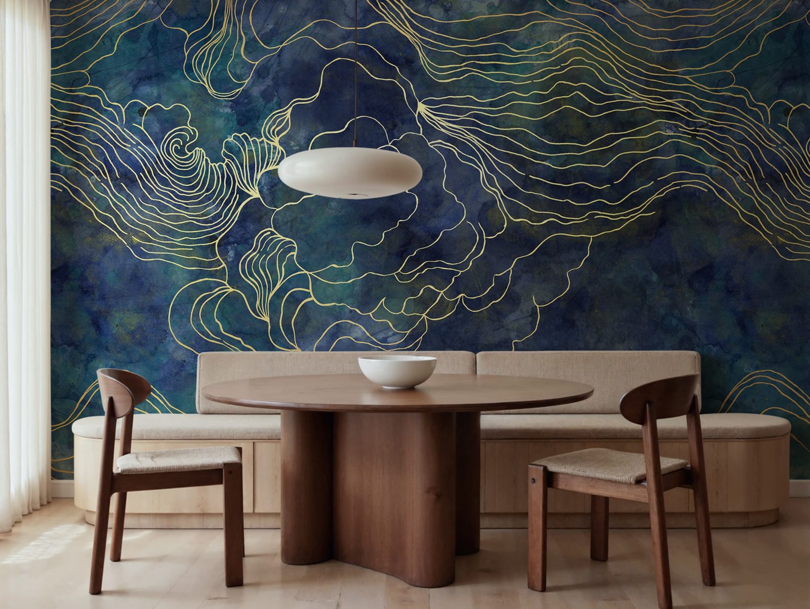 Opulence Storm, Dark Blue, Rebel Walls 2