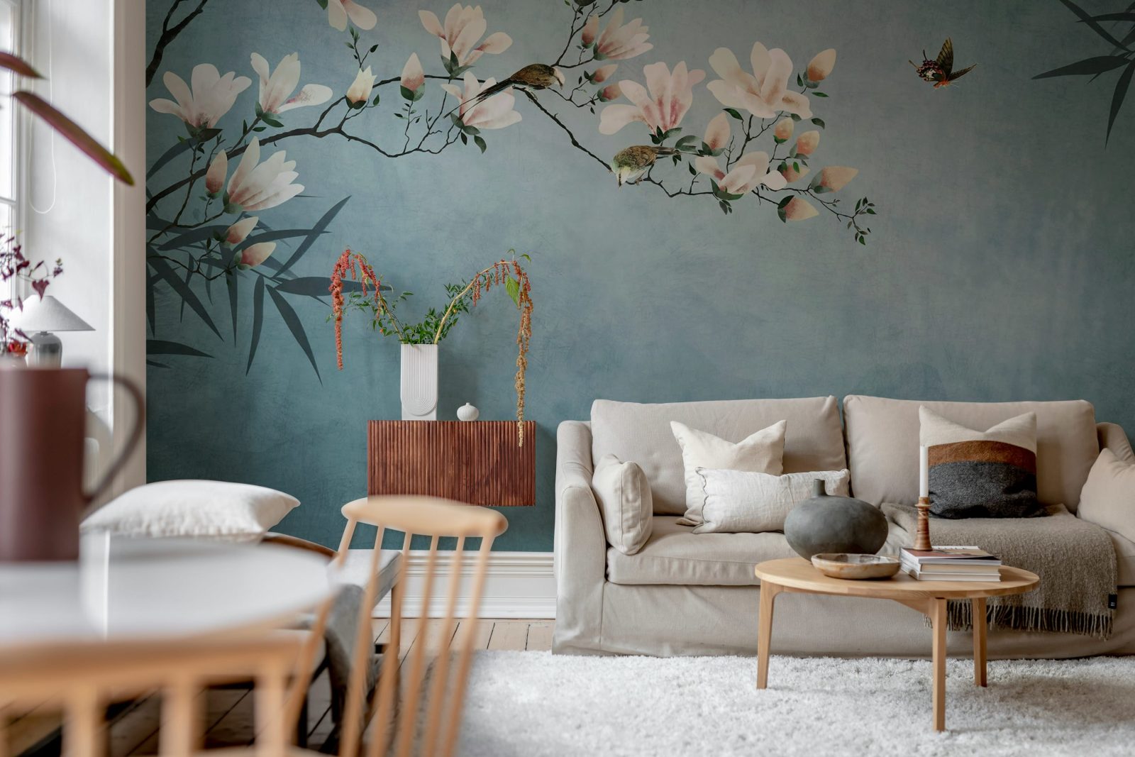 Bird Branch, Blue, Rebel Walls 2