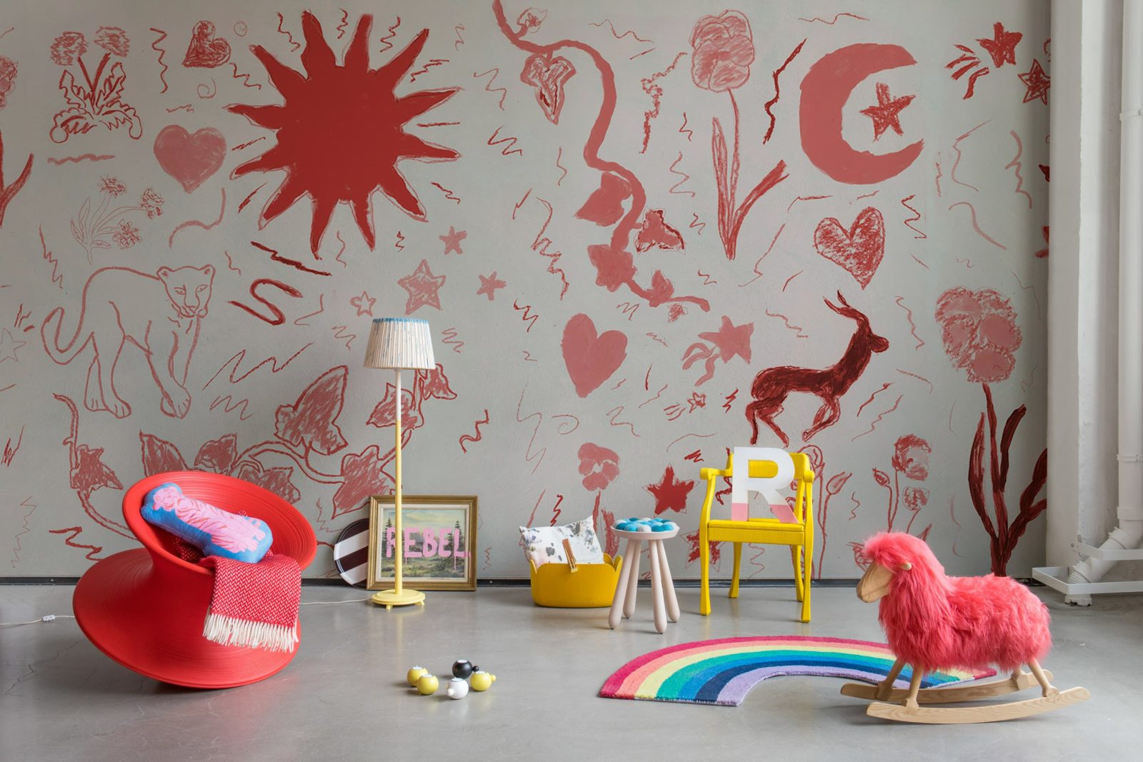 Chroma, Red, Rebel Walls 3