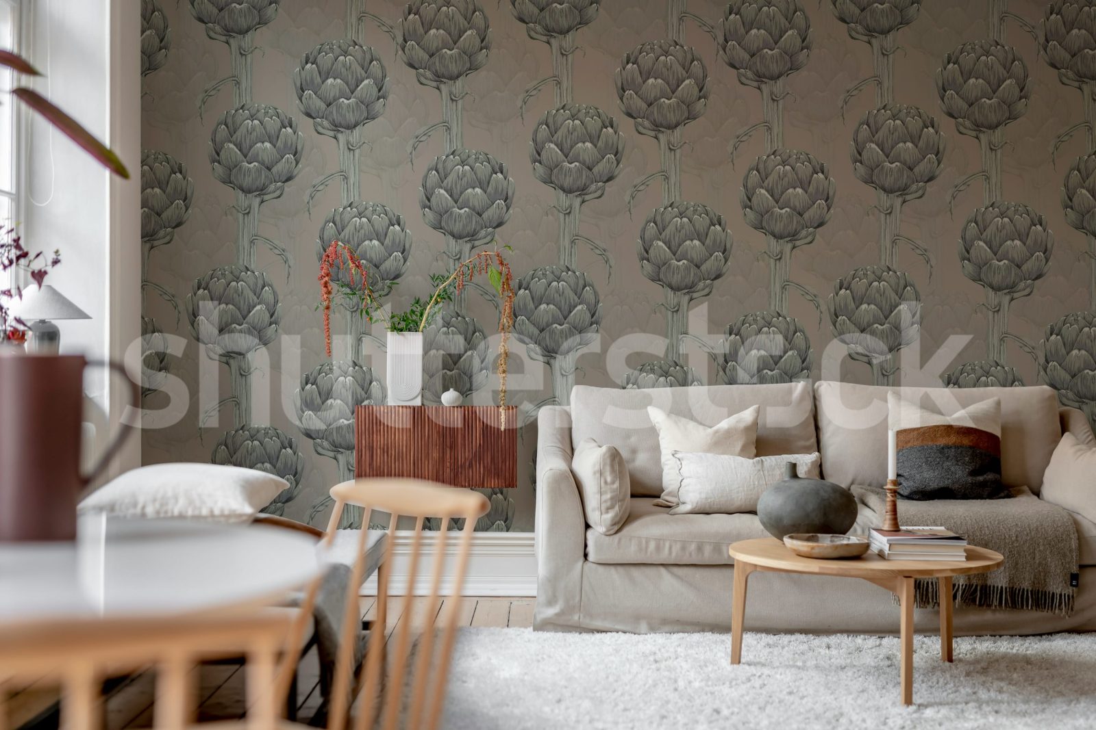 Cynara Grace, Soft Beige, Rebel Walls 2
