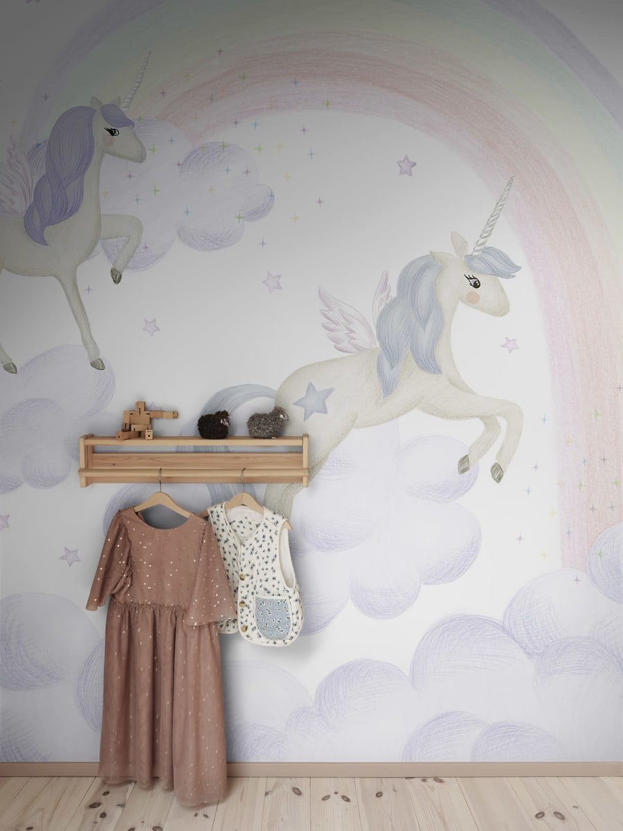 Unicorn Sky, Lilac, Rebel Walls 3