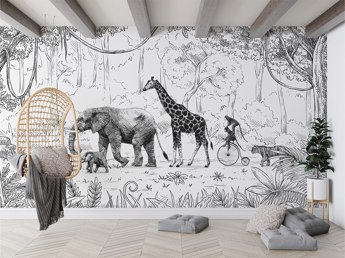 Animal Parade - Black and White, Kikki Belle 2