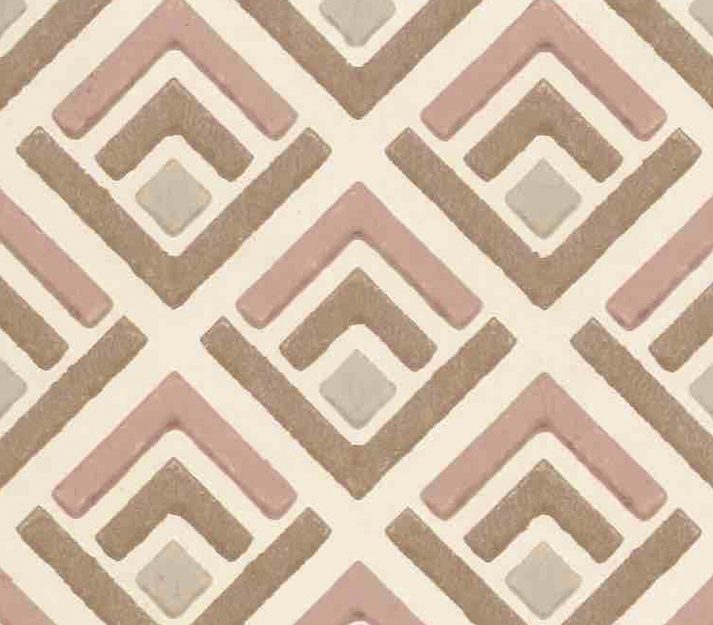Gio, Pink Luxury Geometric, 1838 Wallcoverings, 5.3mp / rola 3