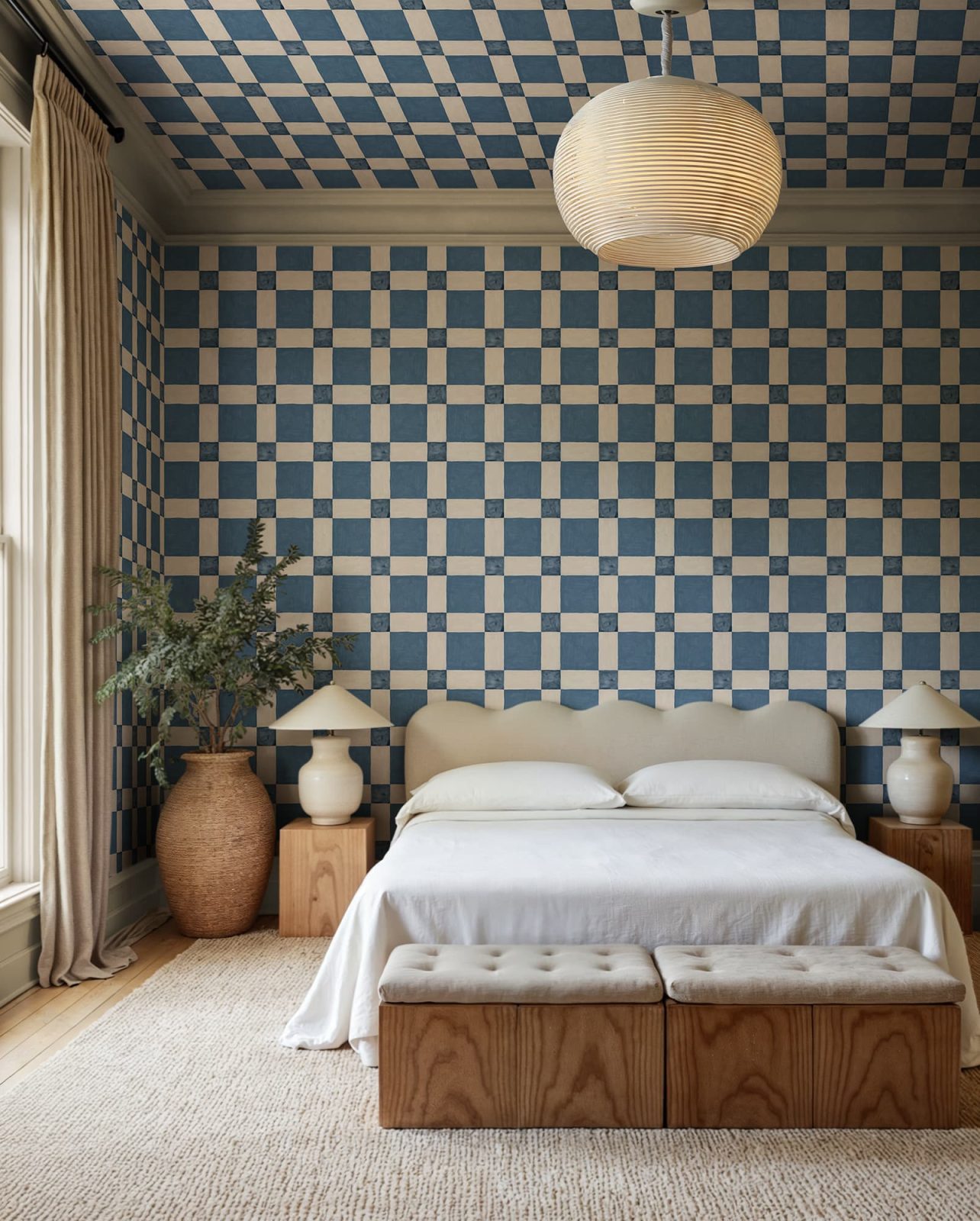 Artisan Square, Light Blue, Rebel Walls 2