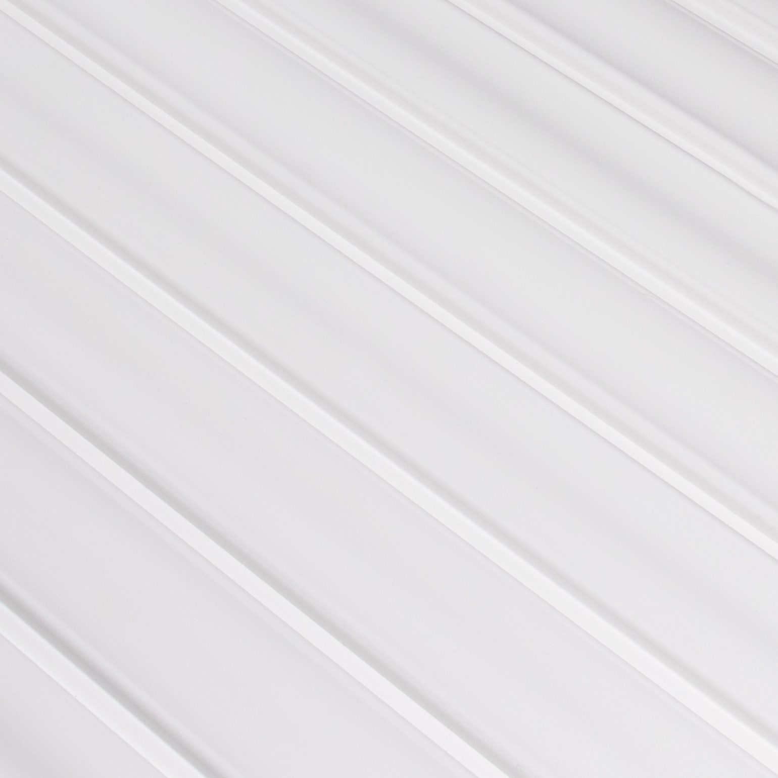 Riflaj decorativ 3D Versal, Alb, 270x11.5 cm, Lamelio