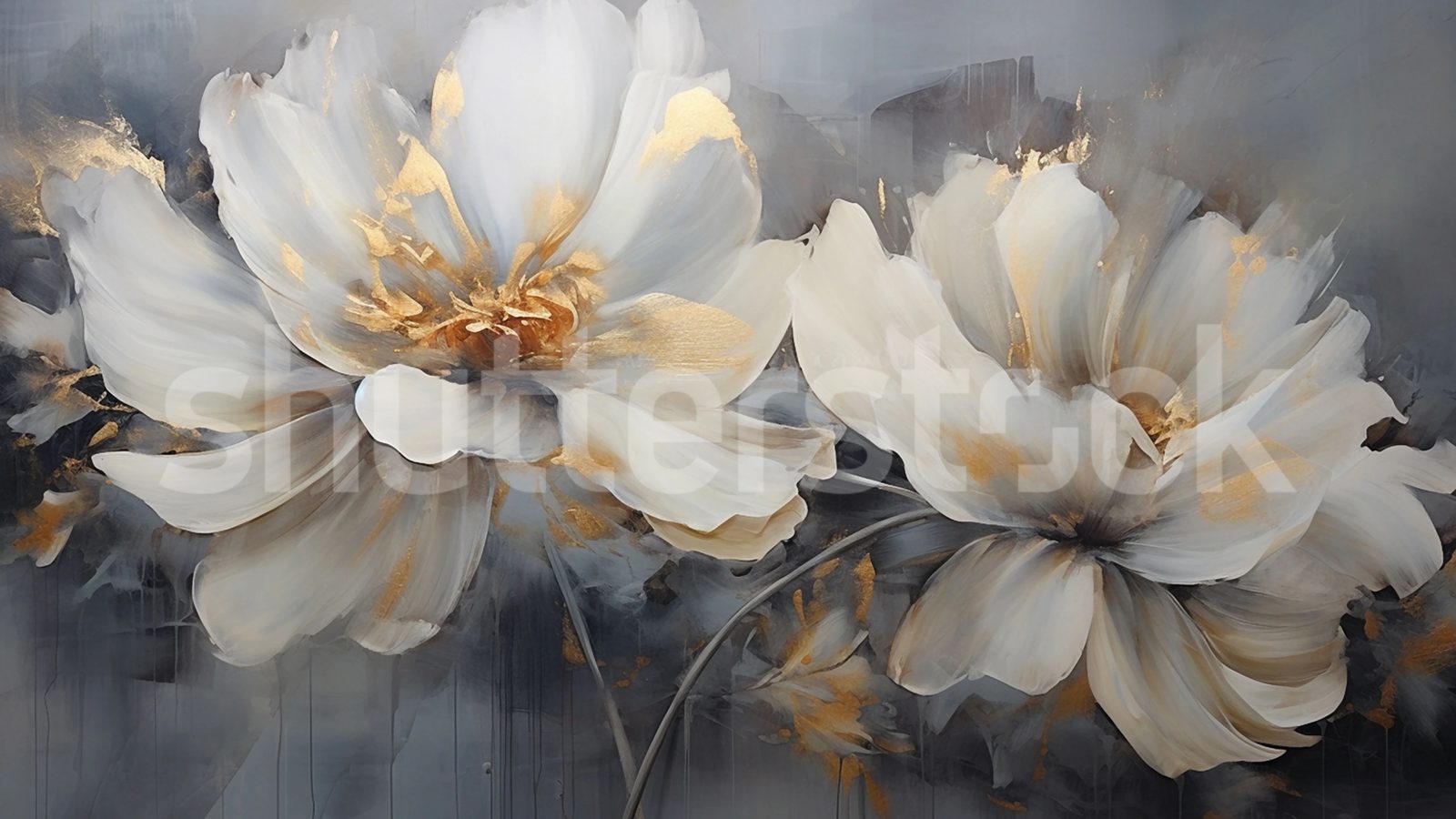 Floral Beauty, Gray, Rebel Walls