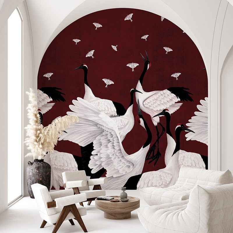 Grus Japonesis in Burgundy, VLAdiLA 3