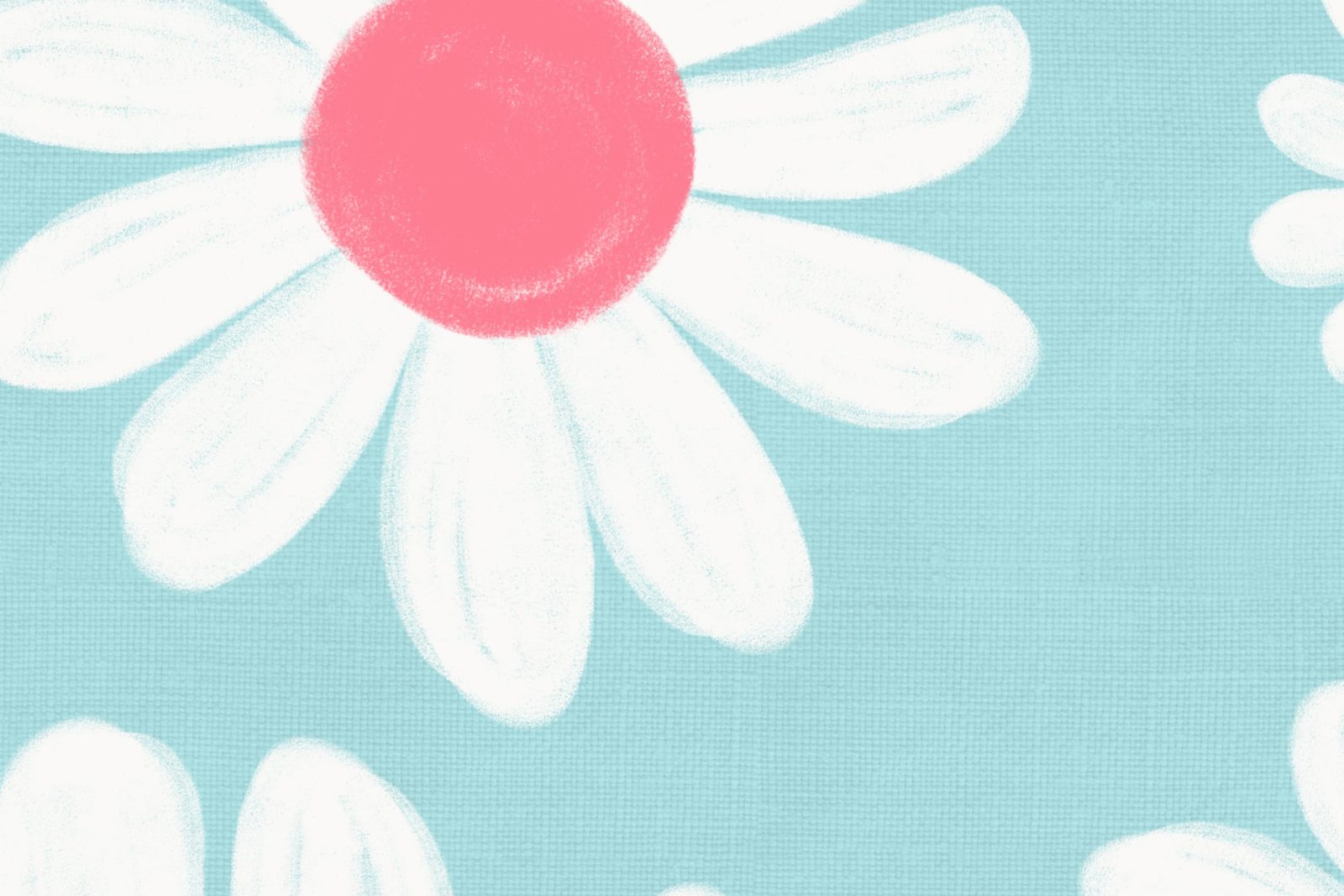 Dashing Daisies, Turquoise, Rebel Walls 4