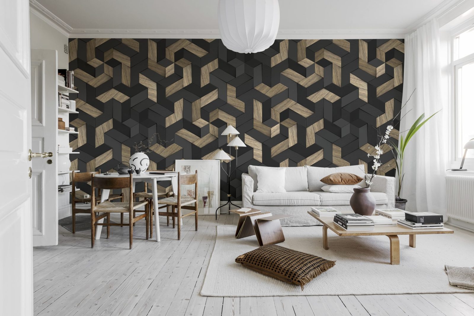 Geometric Wood, Rebel Walls 2