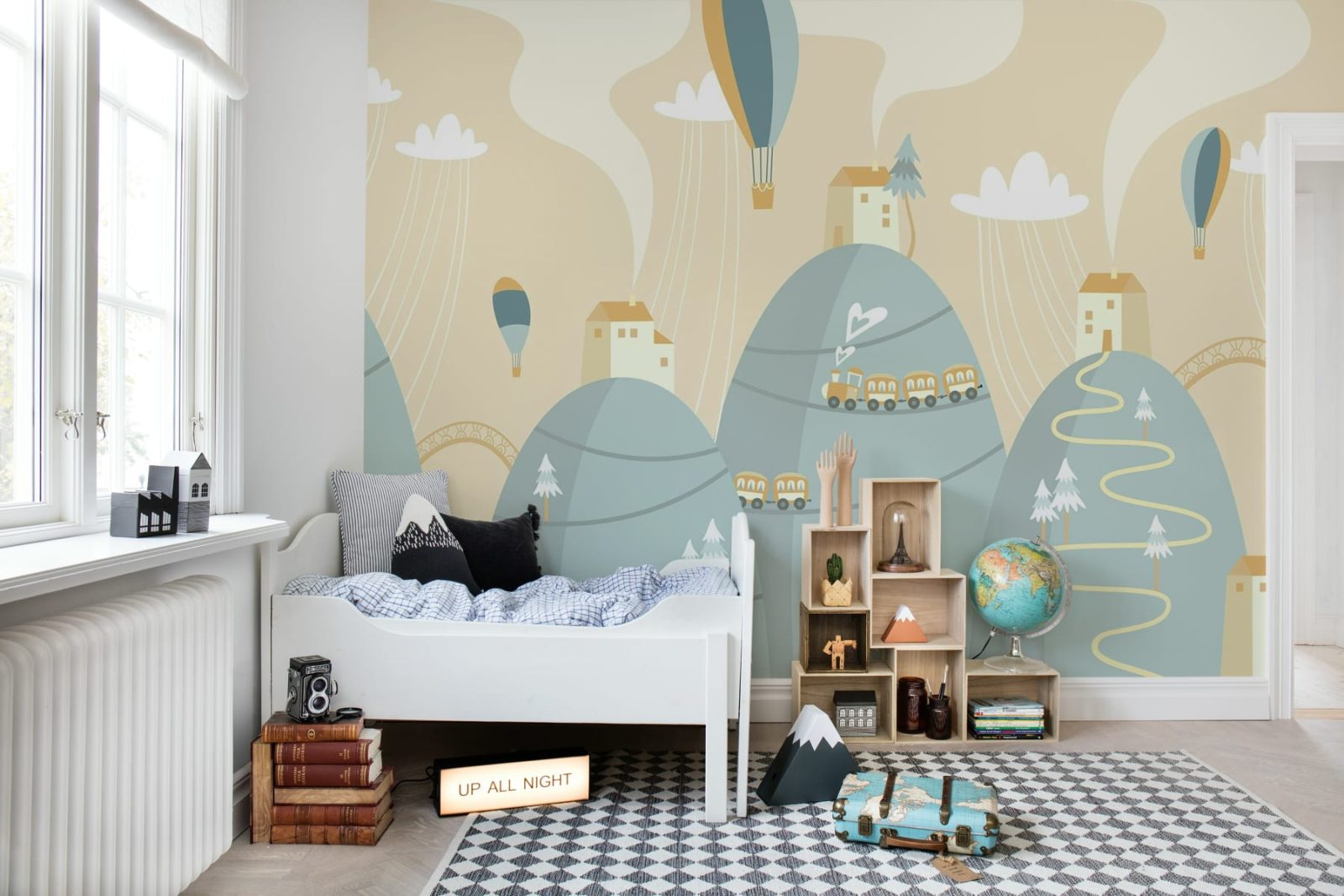 Mountain Village, Pastel, Rebel Walls 2
