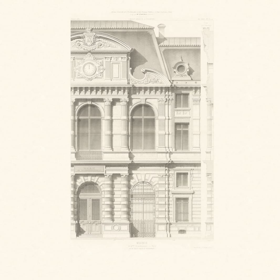 Mairie, Vintage, Rebel Walls