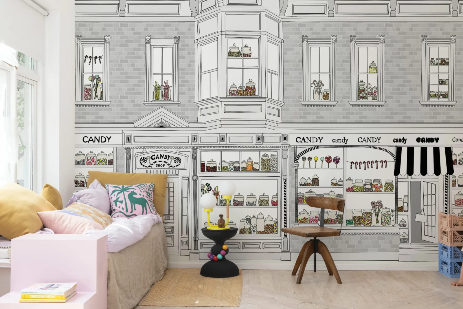 Candyshop, Gray, Rebel Walls 2