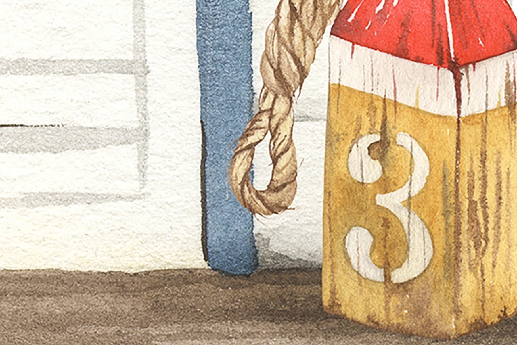 Tiny Beach Houses, Multi, Rebel Walls 4