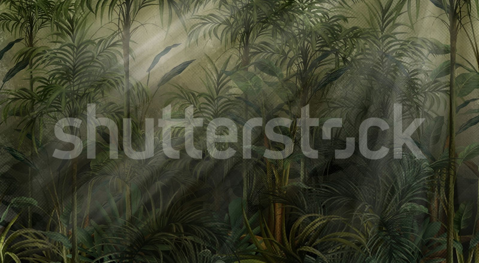 Jungle Shade, Green, Rebel Walls