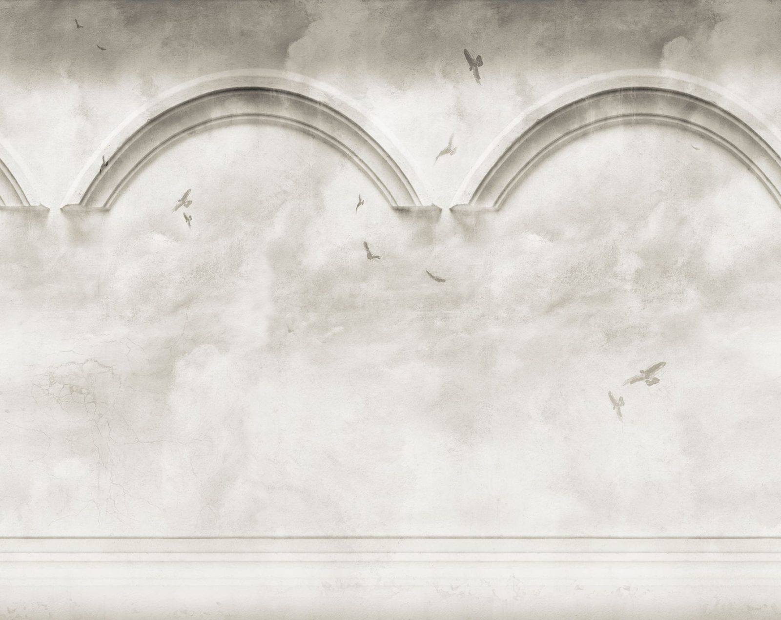 Heavenly Arches, Gray, Rebel Walls