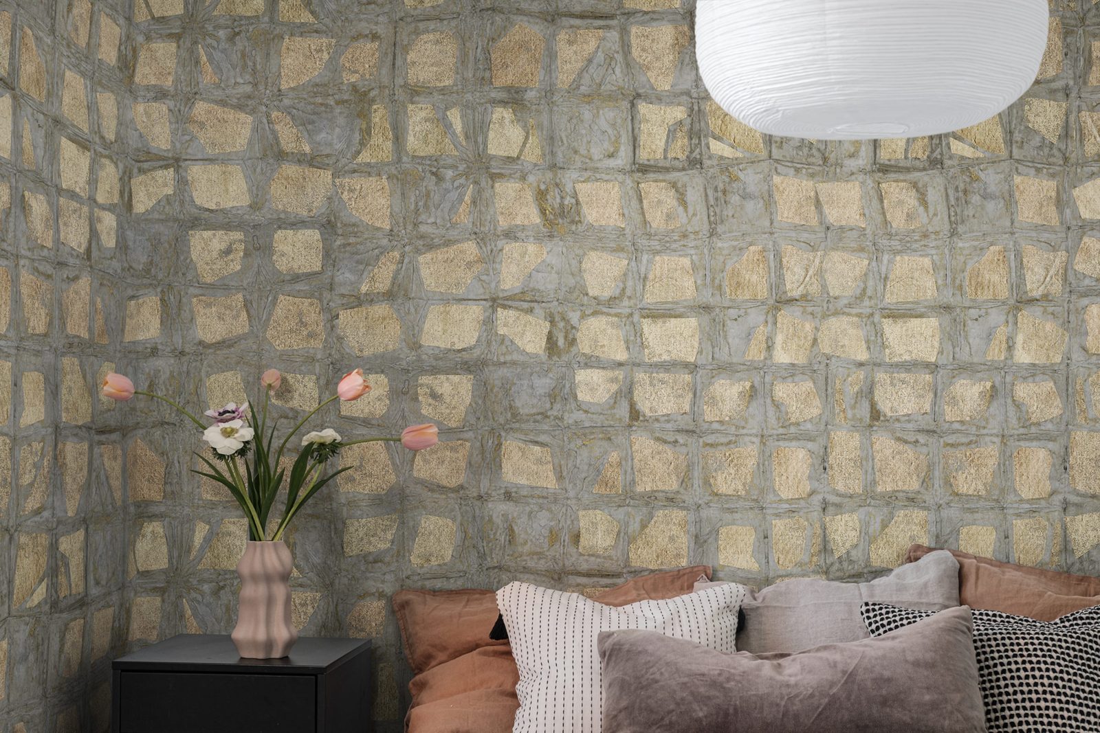 Gold Leaves, Gold, Rebel Walls 2