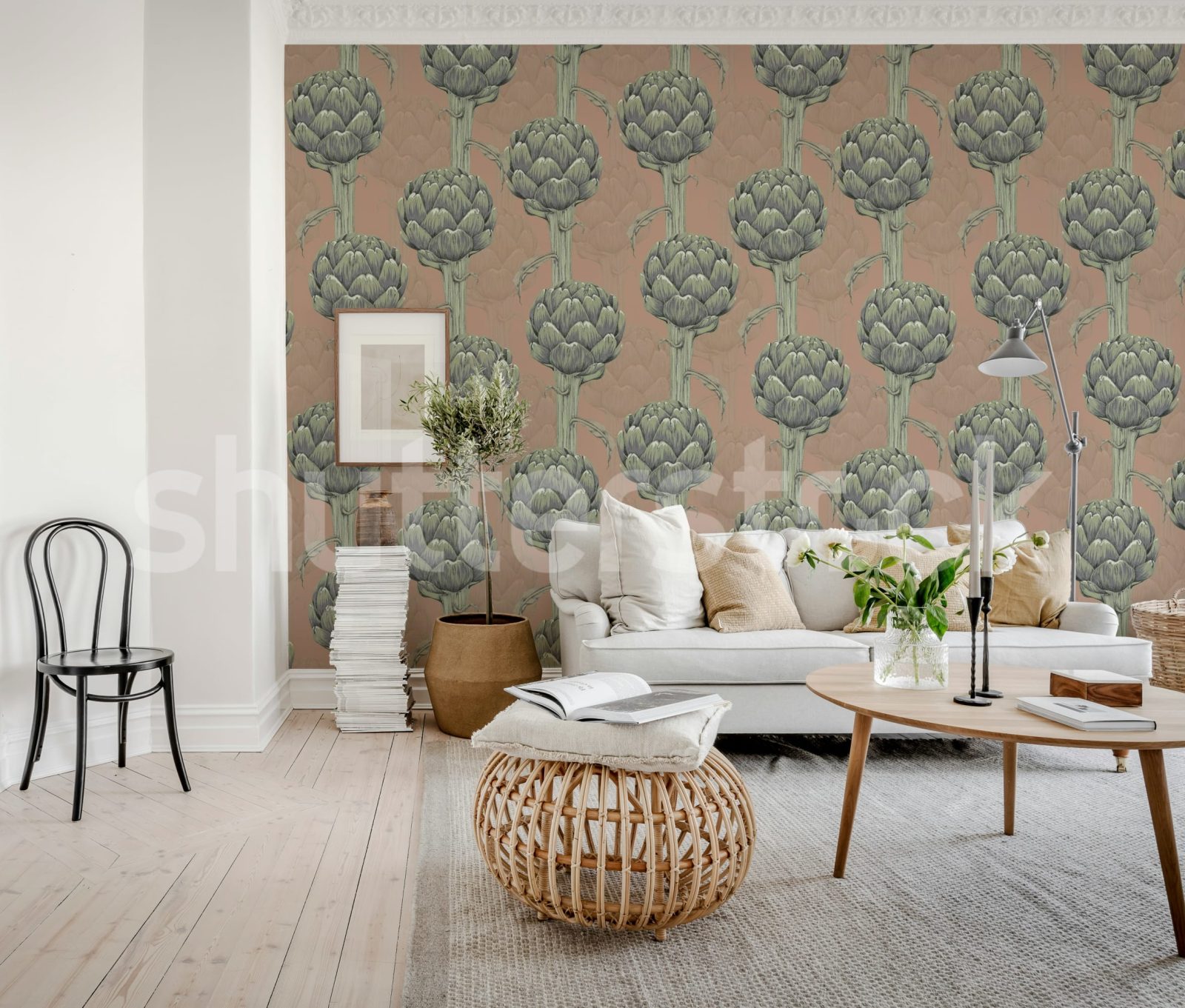 Cynara Grace, Soft Pink, Rebel Walls 3