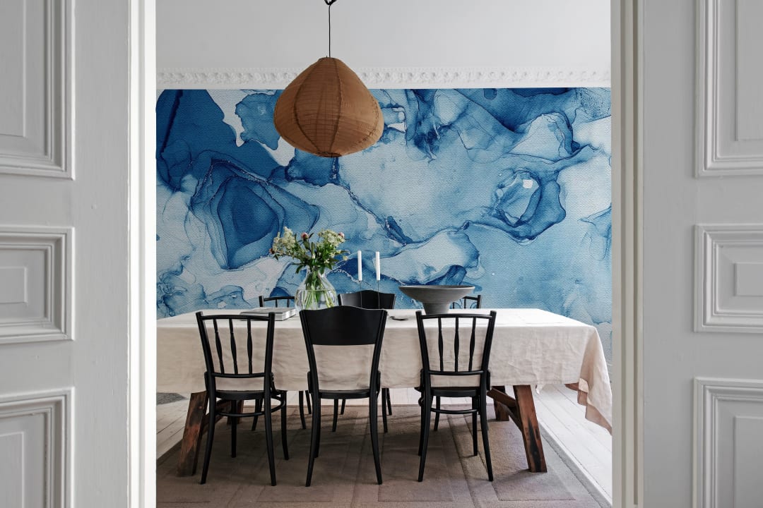 Blue Watercolors, Rebel Walls 3