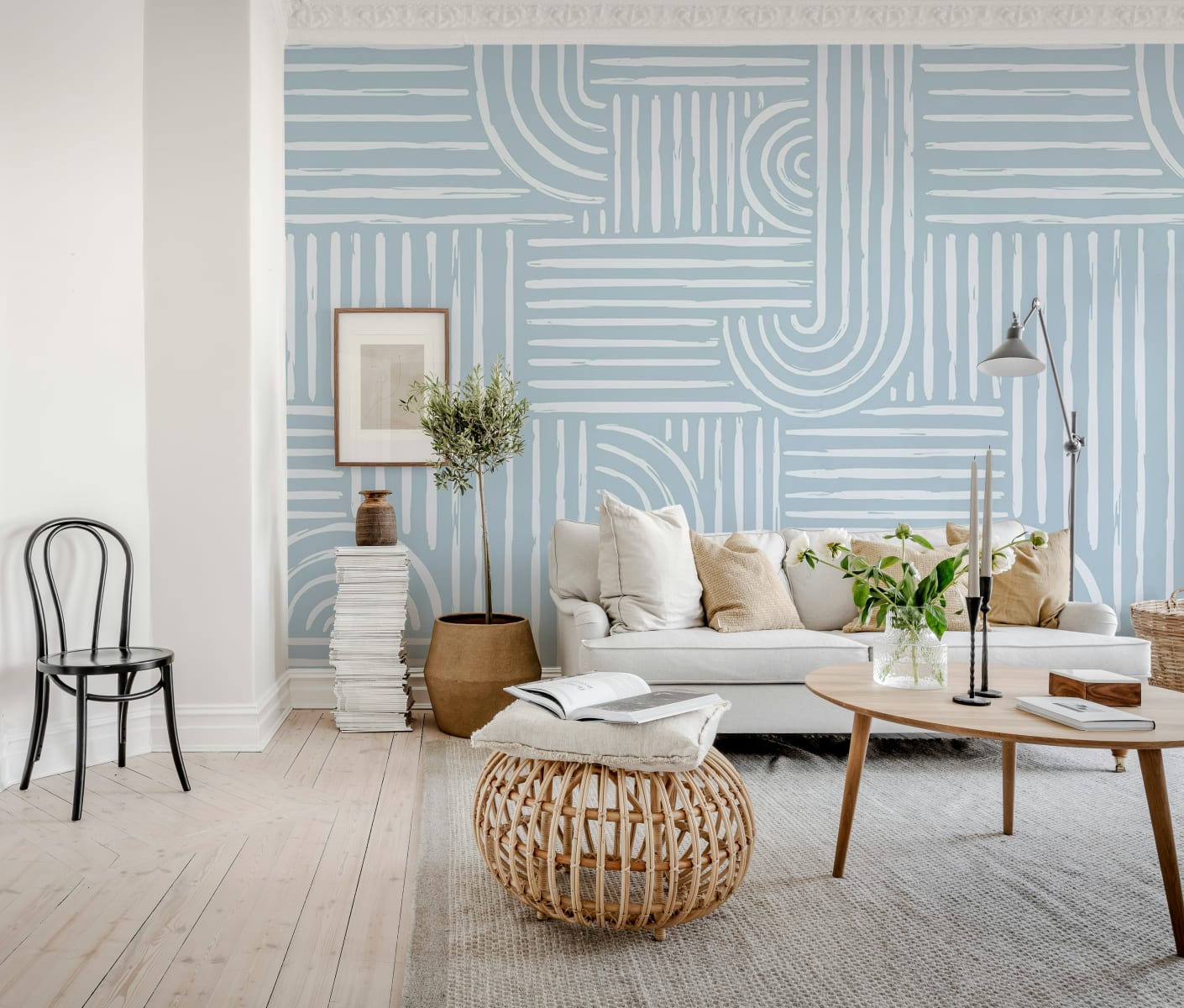 Graphic Vaults, Blue, Rebel Walls 2