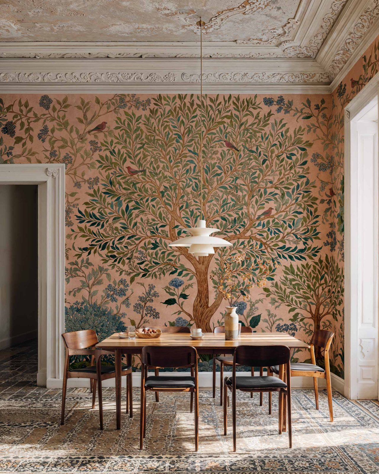 Varanasi Tree, Peach, Coordonne 2