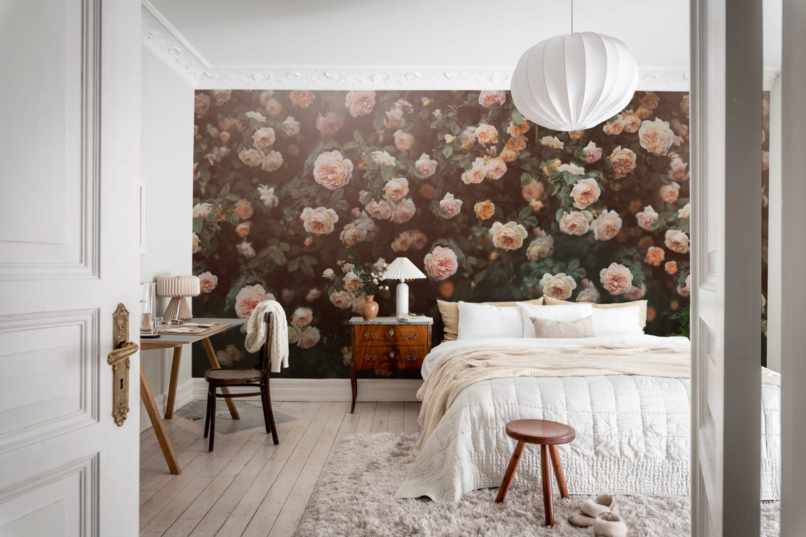 Regal Rose, Apricot, Rebel Walls 3