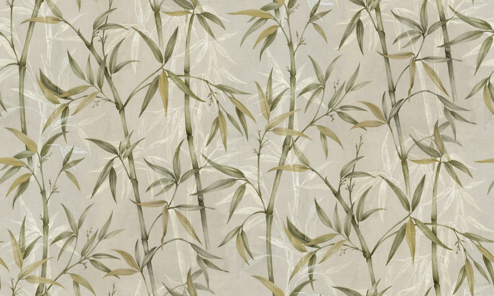 Bamboo Garden, Green, Rebel Walls