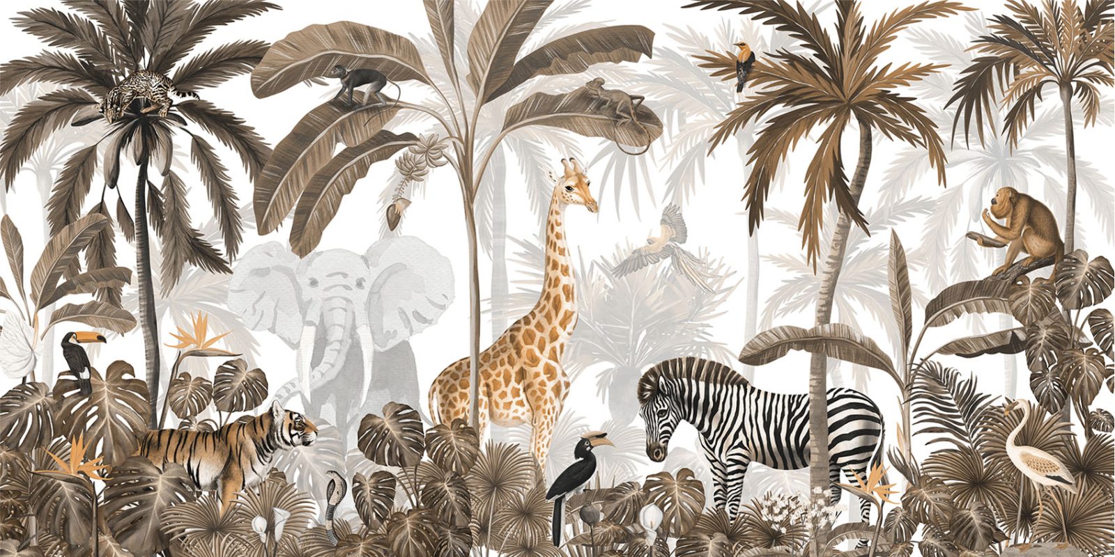 Jungle Jive - Sepia, Kikki Belle