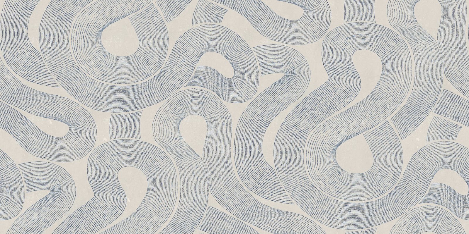 Zen Mural, Indigo Blue, Sandberg