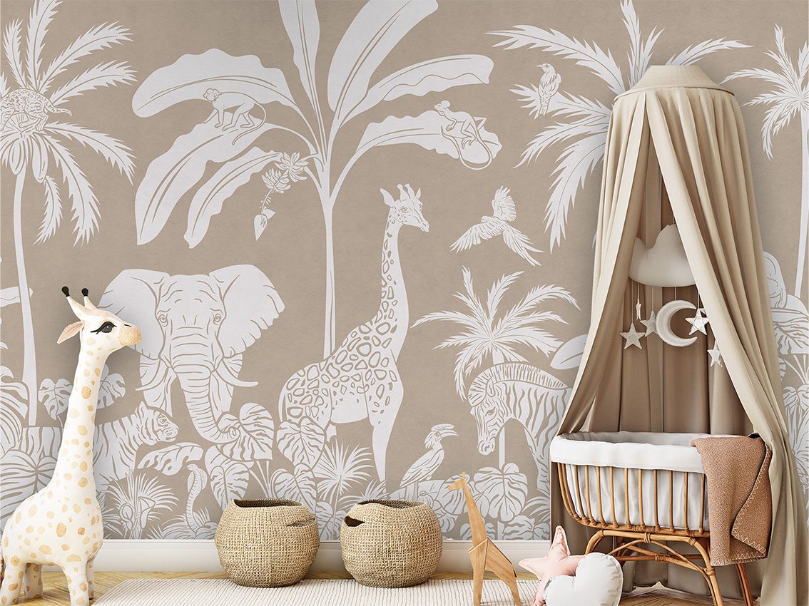 Monochrome Jungle - Brown, Kikki Belle 2