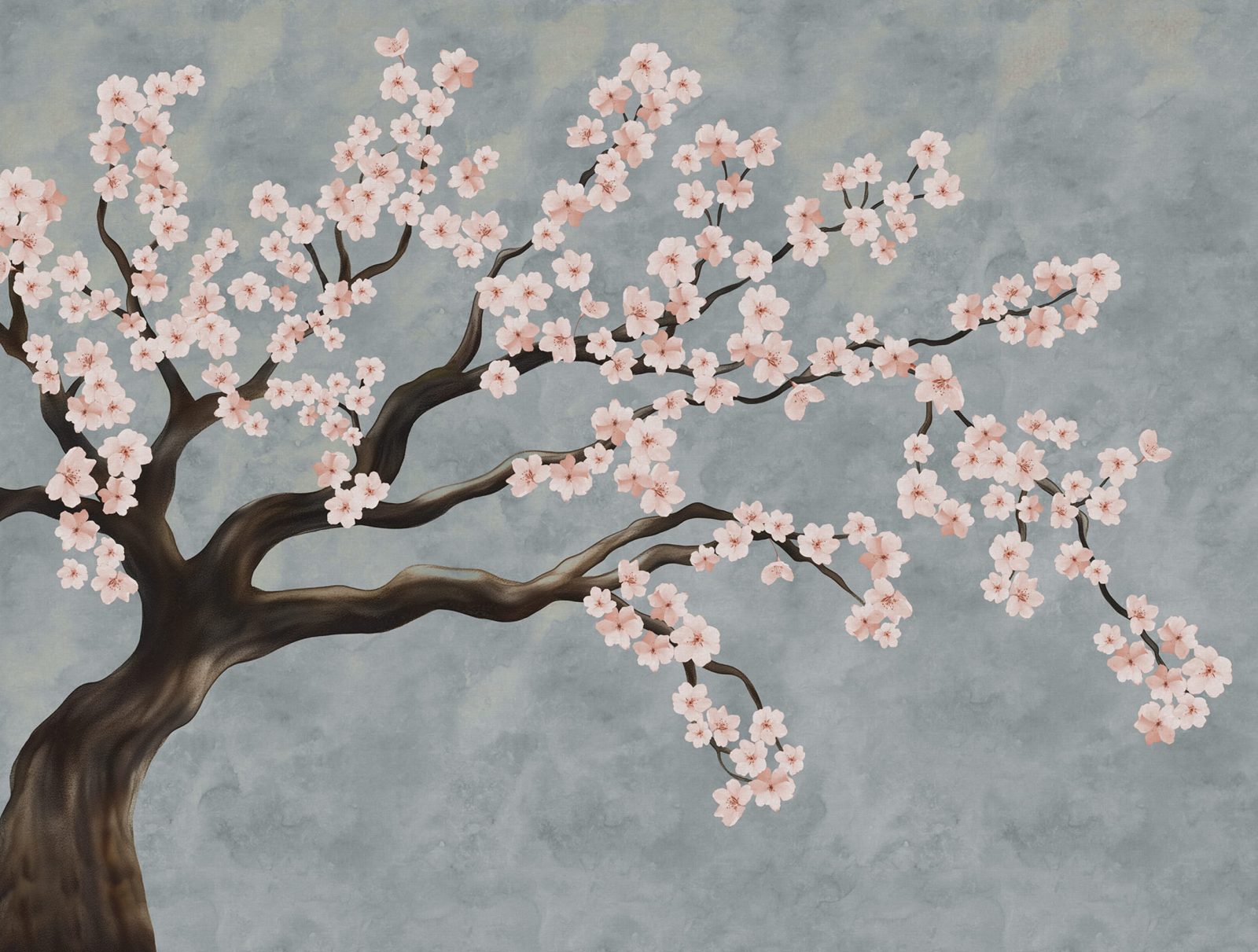 Calm Blossom, Pink, Rebel Walls
