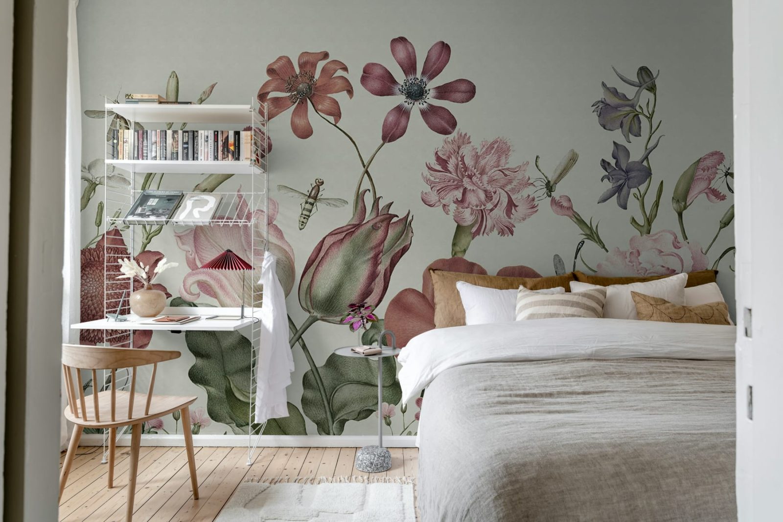 Wild Flowers, Vintage, Rebel Walls 2