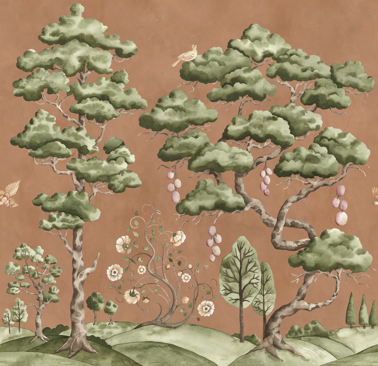 Forest Poem, Rust, Rebel Walls