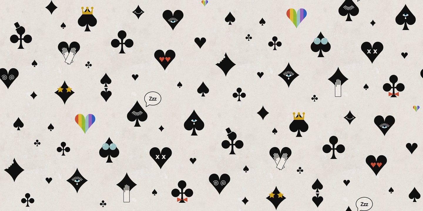 Poker Face, Black, Rebel Walls