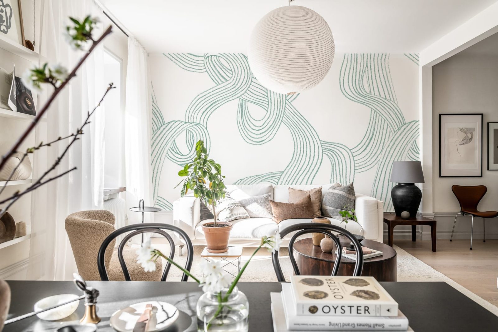 Stripes Repeatable, Mint, Rebel Walls 2