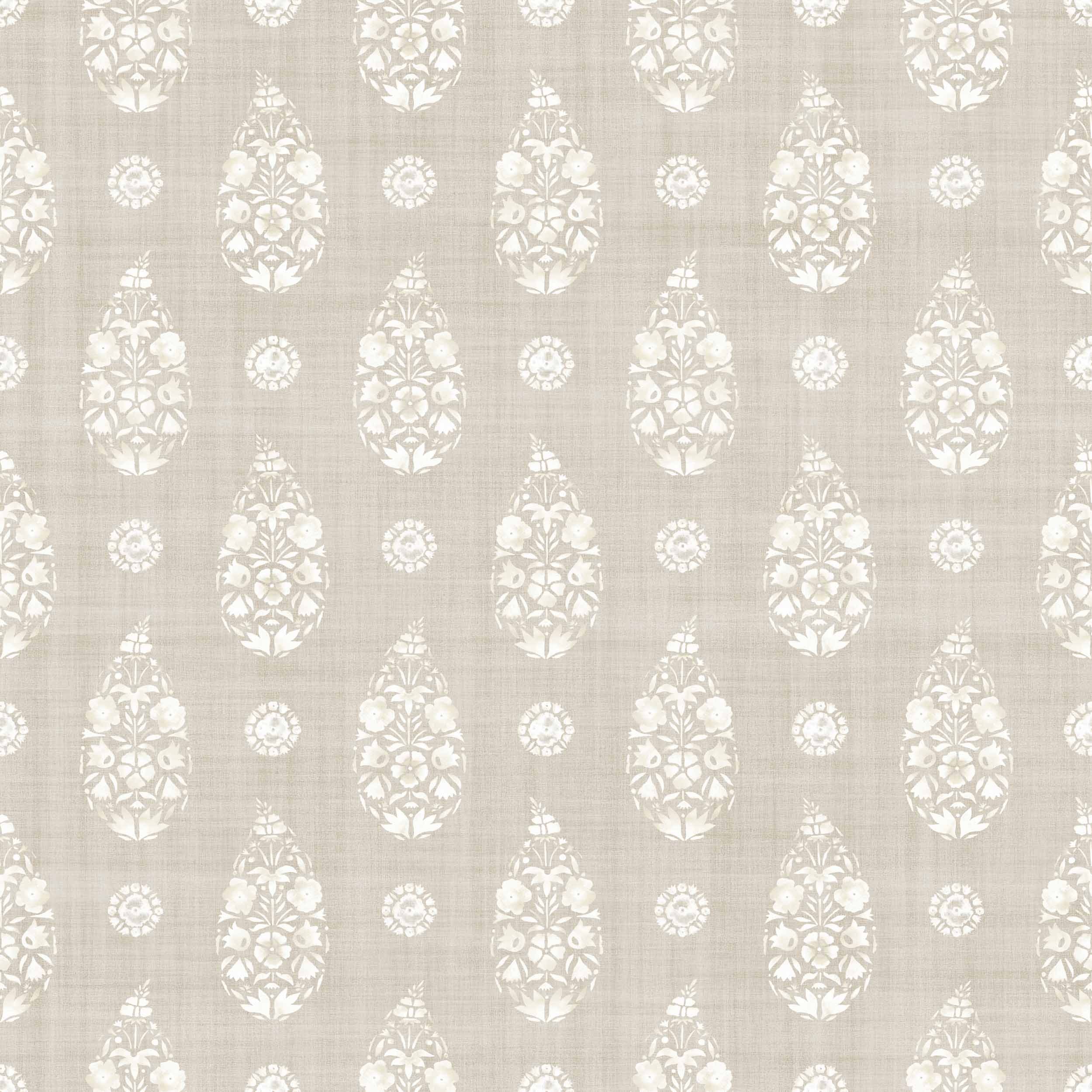 Paisley, Taupe, Coordonne, 5mp / rola